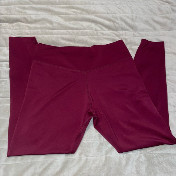 Nike Maroon XL Leggings - Picture 2 of 4
